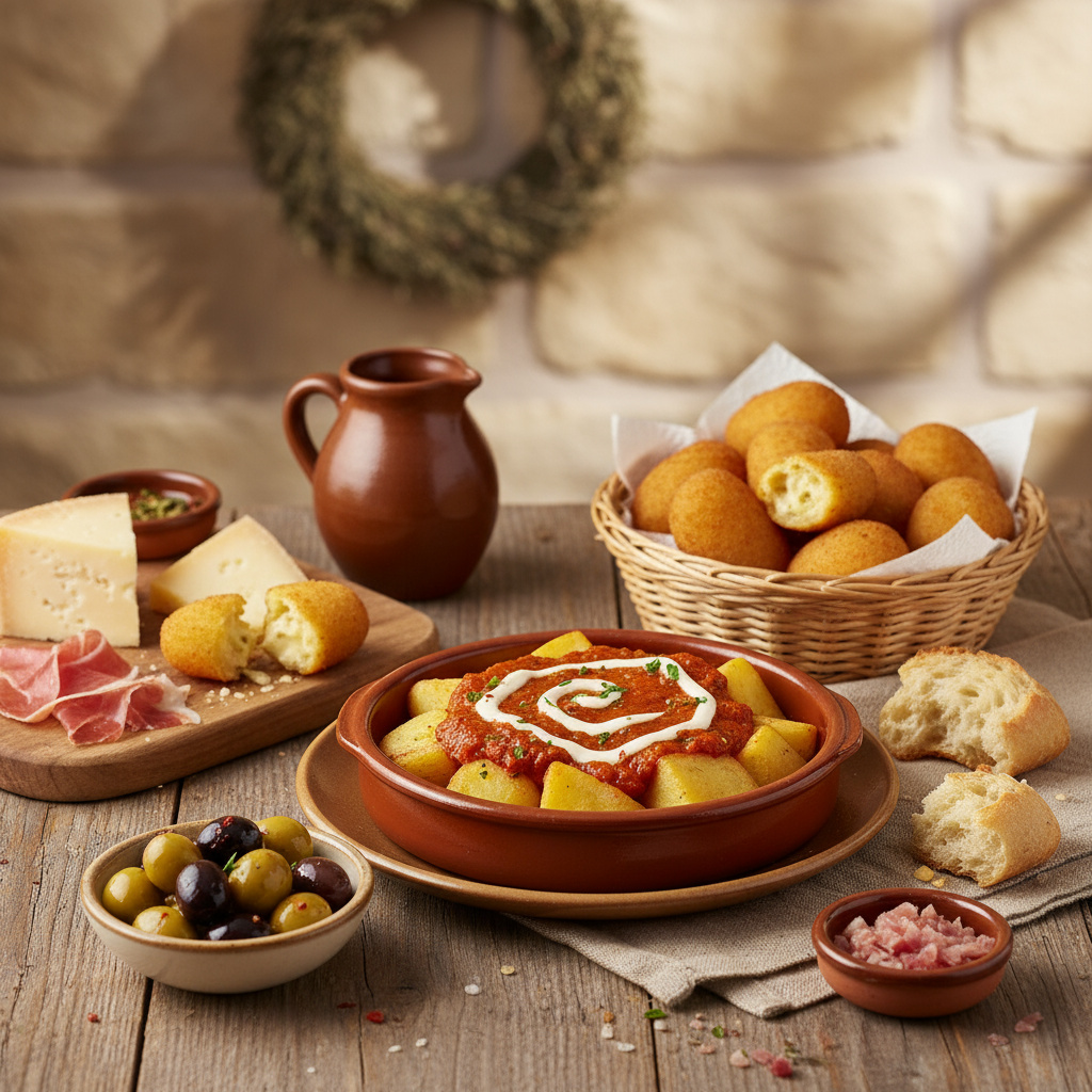 Tapas españolas tradicionales